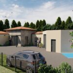 Agence Lieuran-Les-Béziers 1 Plan 3D agence Béziers OPCR